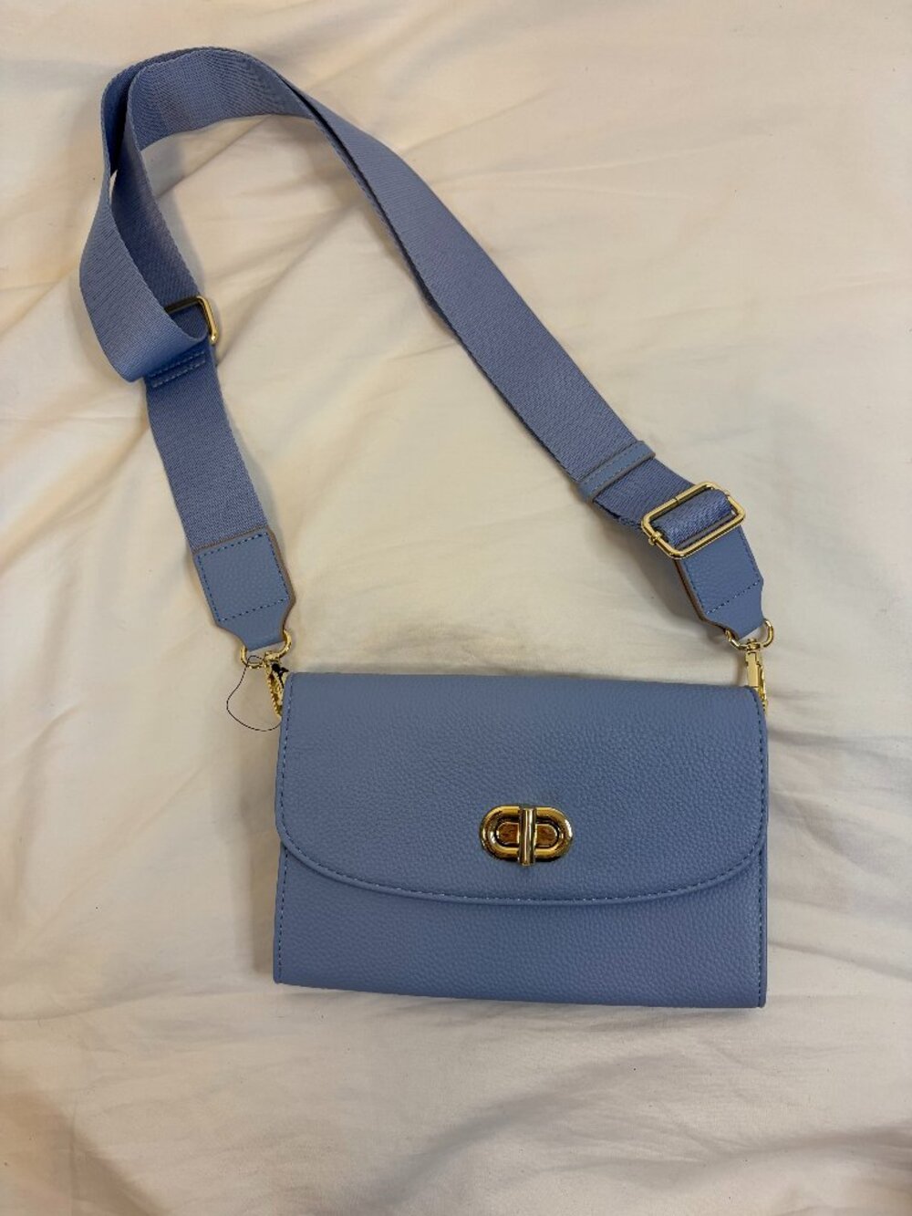 Nanette Lepore Light Blue Cross Body Purse